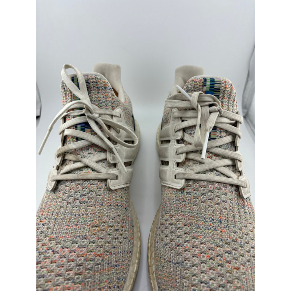 Women's Adidas Ultra Boost Athletic Shoes Size 10 Beige Multi-color - Picture 5 of 16